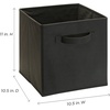 ClosetMaid 58701 Cubeicals Fabric Drawer, Hunter Green(Black)
