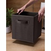 ClosetMaid 58701 Cubeicals Fabric Drawer, Hunter Green(Canteen/Brown)