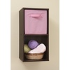 ClosetMaid 58701 Cubeicals Fabric Drawer, Hunter Green(Charcoal Gray)