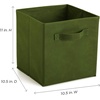 ClosetMaid 58701 Cubeicals Fabric Drawer, Hunter Green(Dark Green)