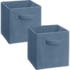 ClosetMaid 58701 Cubeicals Fabric Drawer, Hunter Green(Denim Blue)