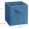 ClosetMaid 58701 Cubeicals Fabric Drawer, Hunter Green(Denim Blue)