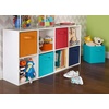 ClosetMaid 58701 Cubeicals Fabric Drawer, Hunter Green(Fiesta Orange)