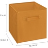 ClosetMaid 58701 Cubeicals Fabric Drawer, Hunter Green(Fiesta Orange)