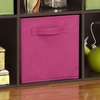 ClosetMaid 58701 Cubeicals Fabric Drawer, Hunter Green(Fuchsia)