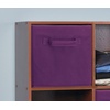 ClosetMaid 58701 Cubeicals Fabric Drawer, Hunter Green(Gray Stripe)