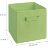 ClosetMaid 58701 Cubeicals Fabric Drawer, Hunter Green(Green)
