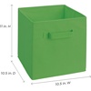 ClosetMaid 58701 Cubeicals Fabric Drawer, Hunter Green(Hunter Green)