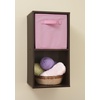 ClosetMaid 58701 Cubeicals Fabric Drawer, Hunter Green(Pink)