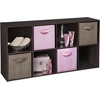 ClosetMaid 58701 Cubeicals Fabric Drawer, Hunter Green(Pink)