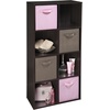 ClosetMaid 58701 Cubeicals Fabric Drawer, Hunter Green(Pink)