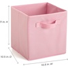 ClosetMaid 58701 Cubeicals Fabric Drawer, Hunter Green(Pink)