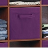 ClosetMaid 58701 Cubeicals Fabric Drawer, Hunter Green(Purple)