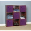 ClosetMaid 58701 Cubeicals Fabric Drawer, Hunter Green(Purple)