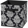 ClosetMaid 1843 Cubeicals Fabric Drawer, Green Hexagon(Black Damask)